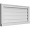 Ekena Millwork Vertical Surface Mount PVC Gable Vent: Functional, w/ 2"W x 2"P Brickmould Sill Frame, 34"W x 16"H GVPVE34X1603SF - alternate 2